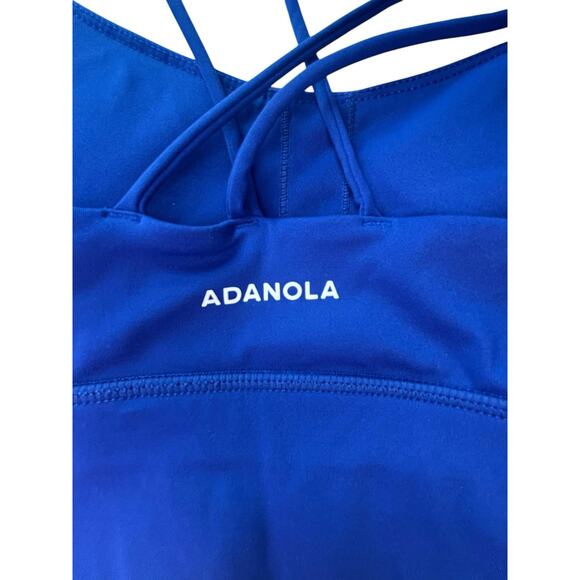 Adanola Sports Bra Ultimate Double Strap Small Purple Athleisure Athletic Bra - Picture 5 of 8